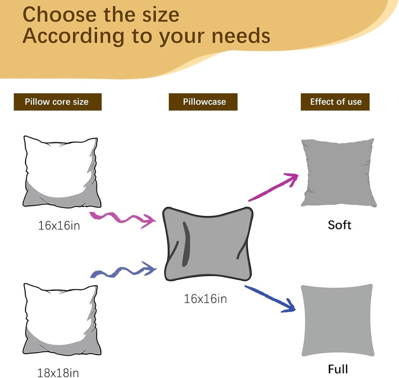 OKBA Throw Pillows Insert Set of 2, with 100% Cotton Cover, Bed and Couch - Indoor Hotel Decorative Pillows, 26x26 in White Pillows Inserts - Image 2